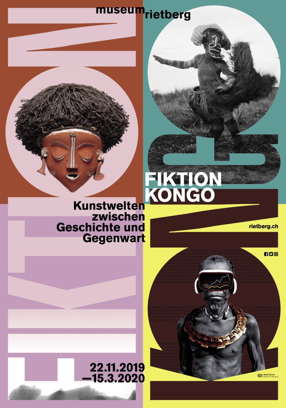 Fiktion Kongo - Austellungsposter © Museum Rietberg