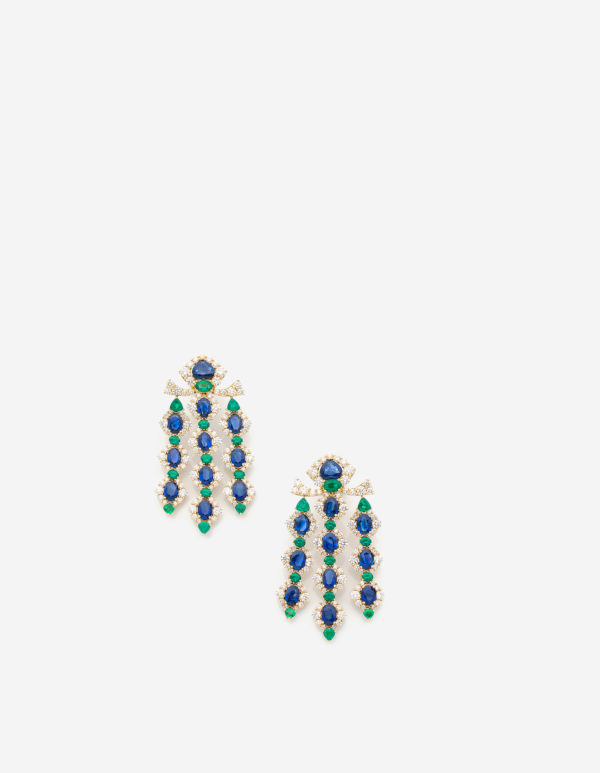 MARINA B. Paire de pendants d'oreilles Shirine © Artcurial