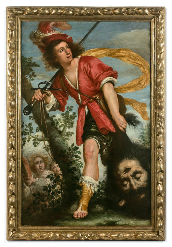 Bernardo Strozzi: David et Goliath © Artcurial