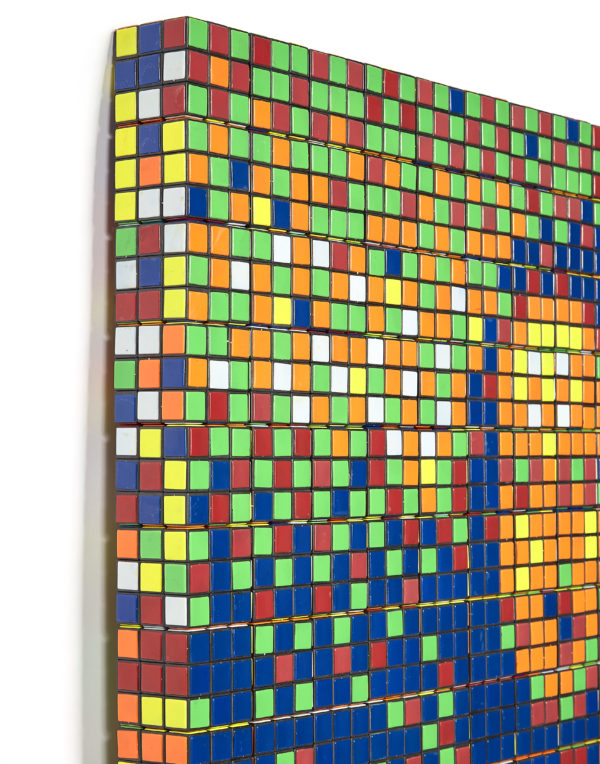 Invader, Rubik Mona Lisa (2005) © Artcurial